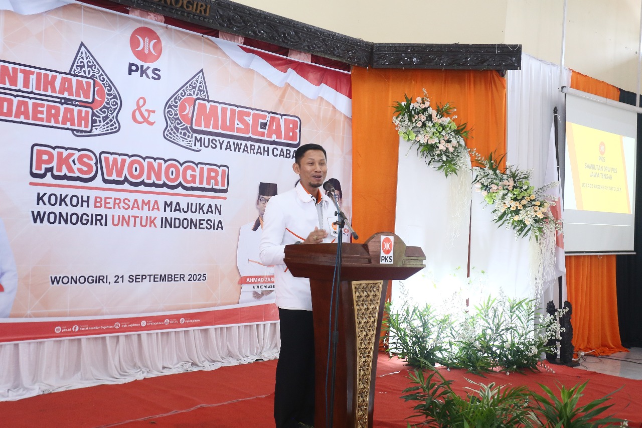 Mas Anis Adiyanto Ajak Kader PKS Wonogiri Raih Target 7 Kursi DPRD