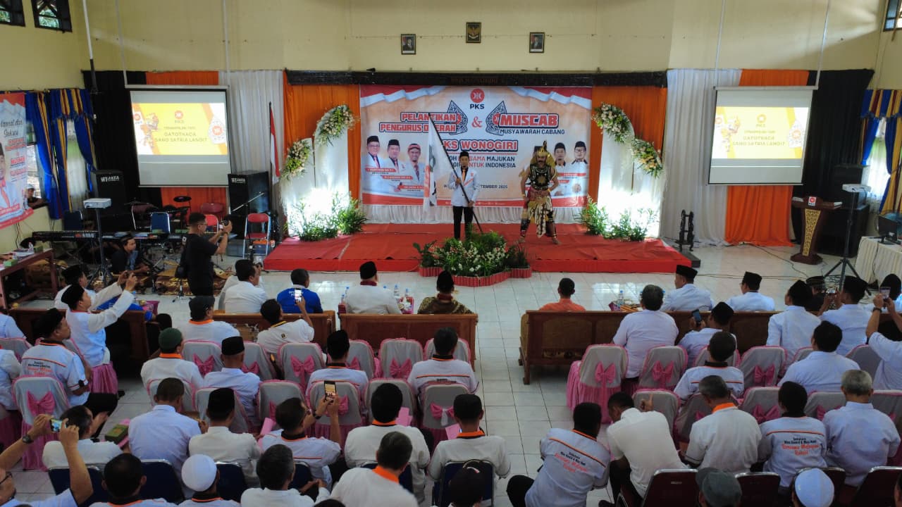 PKS Wonogiri Gelar Pelantikan Pengurus Daerah dan Musyawarah Cabang