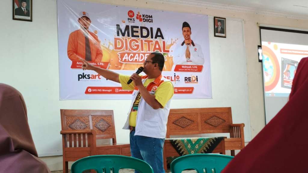 DPD PKS Wonogiri Tingkatkan Kapasitas Tim Media melalui Pelatihan Media Digital