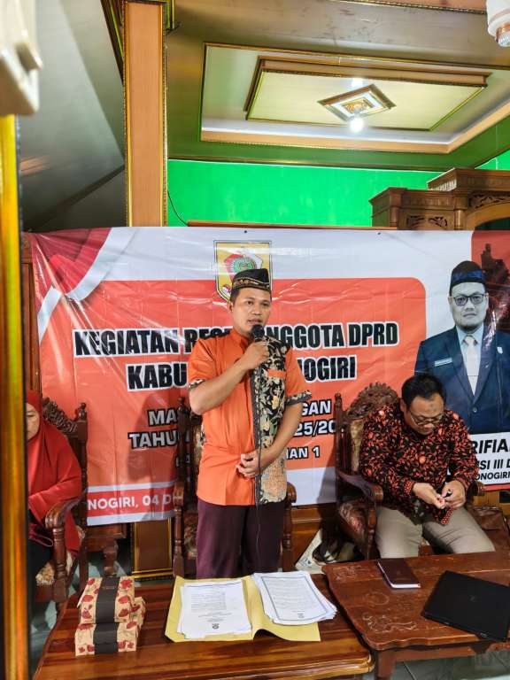 Ketua DPC PKS Selogiri Ajak Kader Terus Hadir Memberikan Manfaat untuk Masyarakat